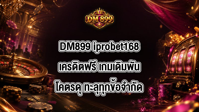 DM899 iprobet168เครดิตฟรี